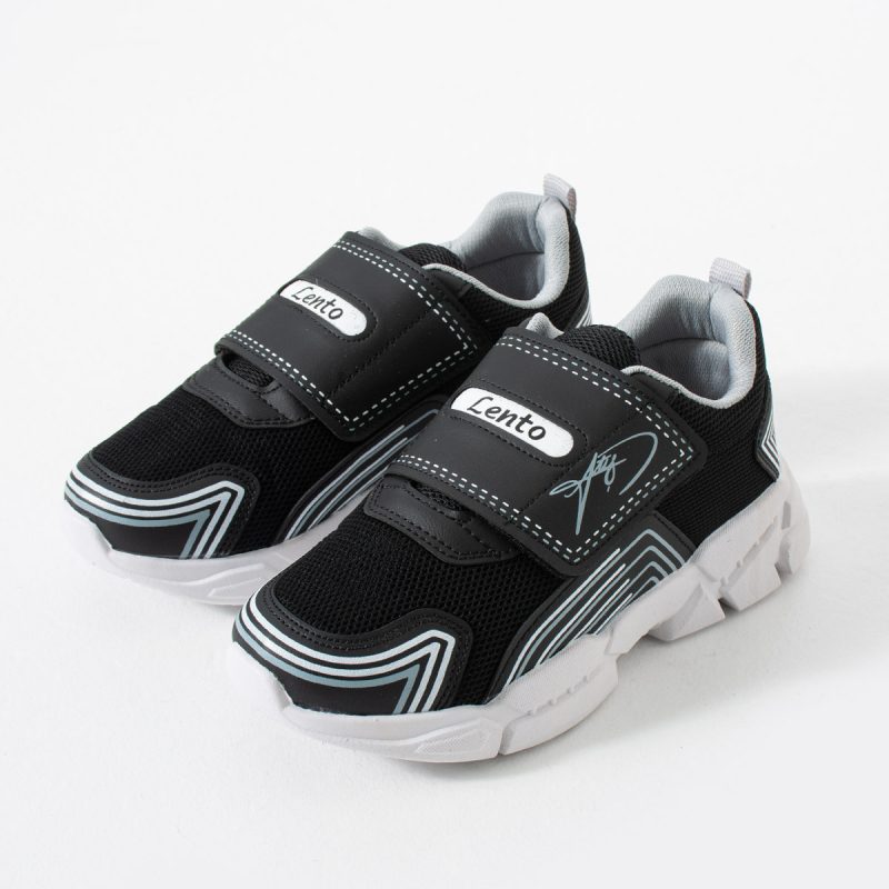 Çocuk Unisex Snakers Ortopedik Cırtlı Hafif Esnek Spor Ayakkabı