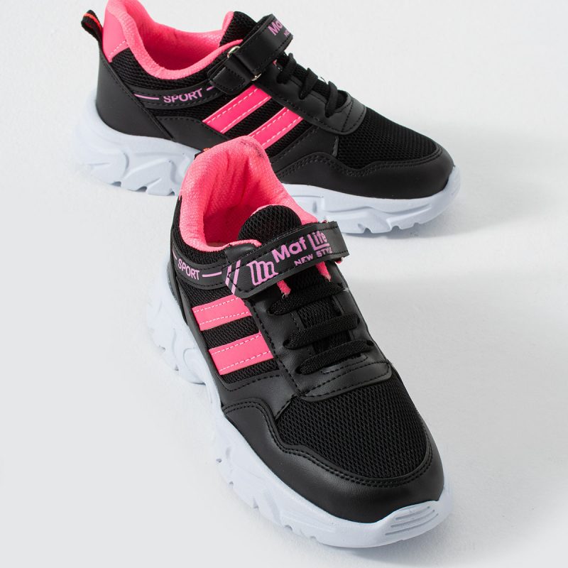 Çocuk Unisex Cırtlı Yumuşak Hafif Nefes Alabilen Sneaker File Çocuk Spor Ayakkabı