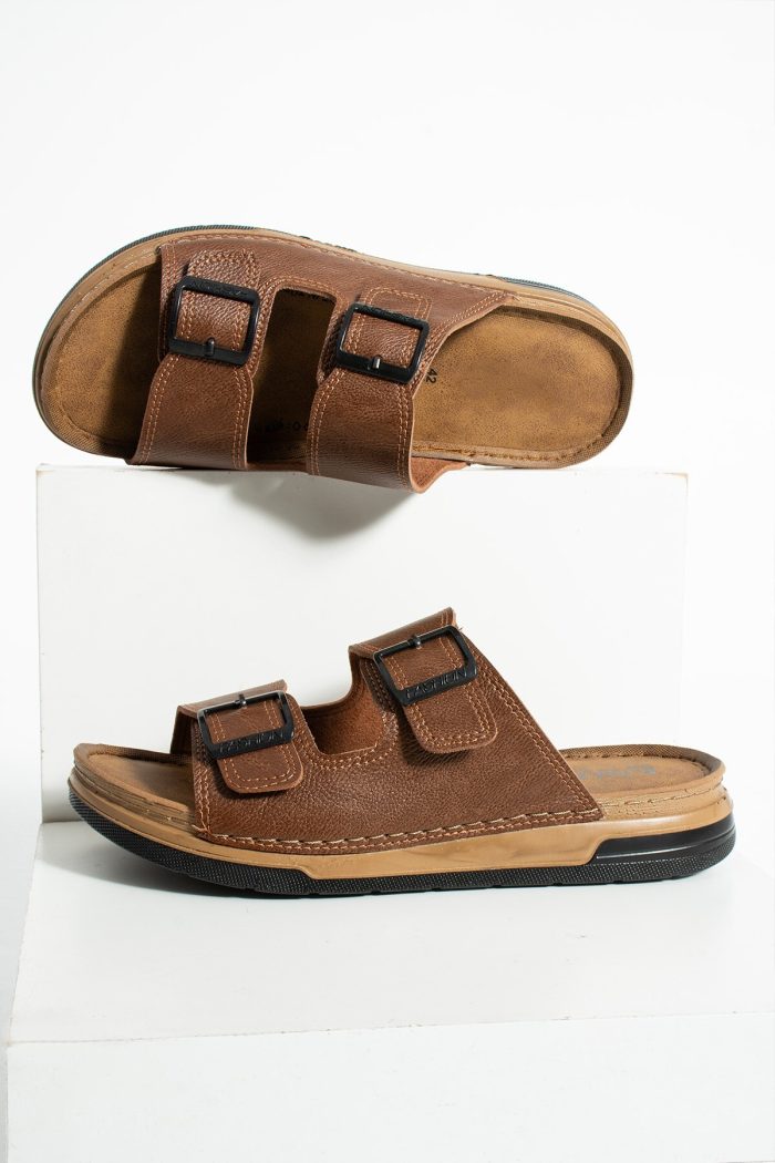 Erkek Ortopedik Dikişli Esnek Rahat Çift Monta Terlik